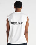 Core Oversized Muscle Tank "STK" - White