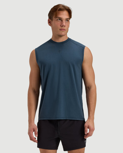 Core Hybrid Cutoff - Midnight Navy