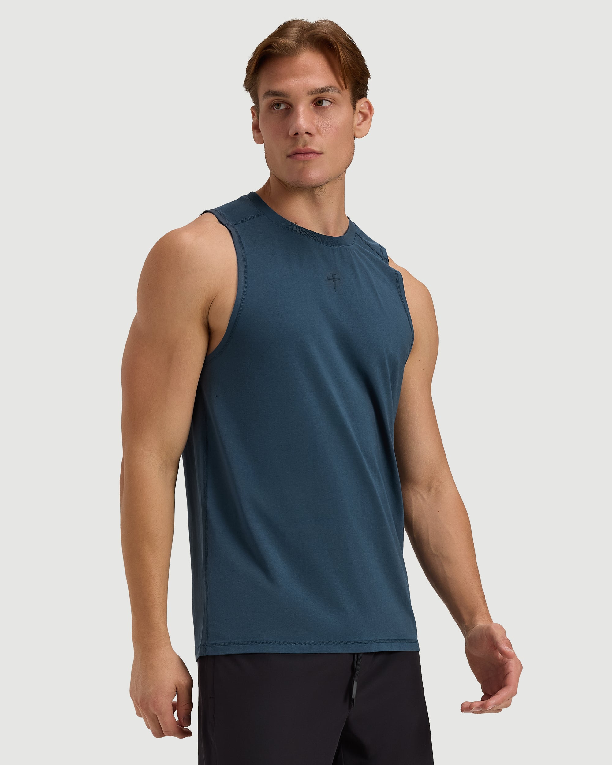 Core Hybrid Tank - Midnight Navy