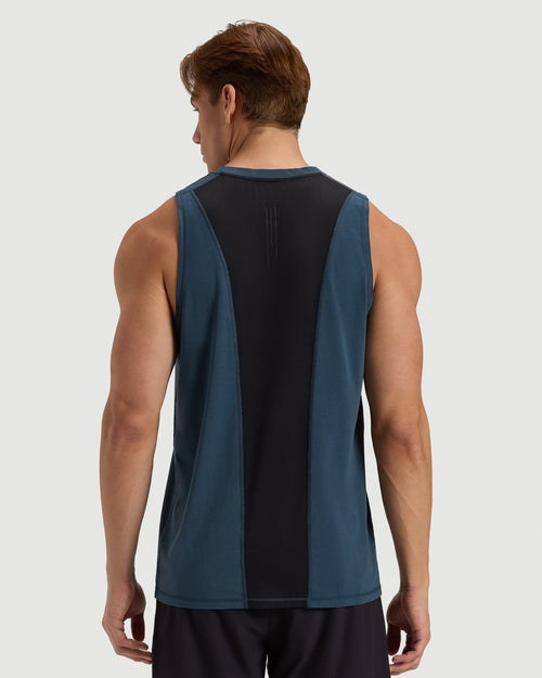 Core Hybrid Tank - Midnight Navy