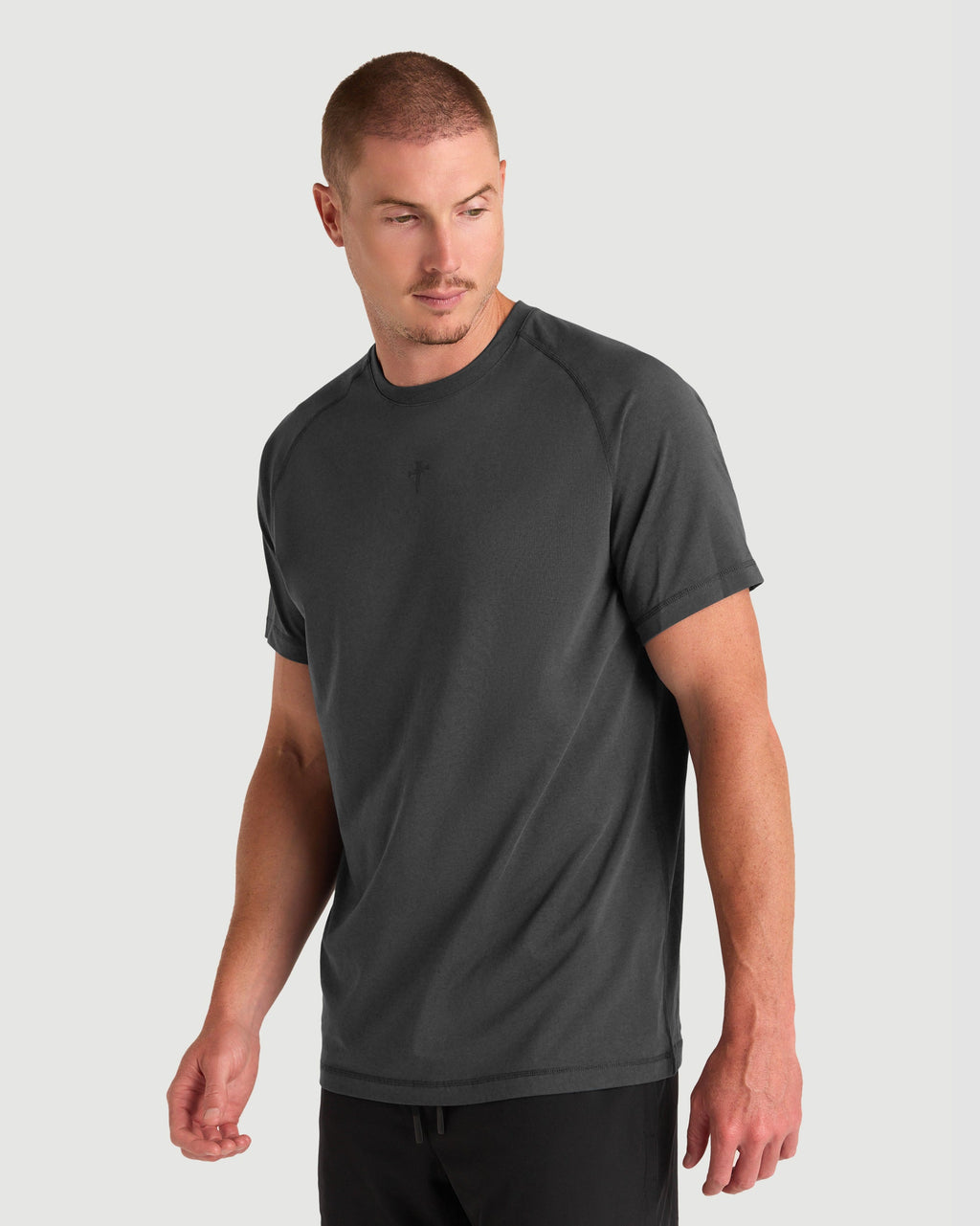 Core Hybrid Tee - Space Grey